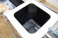 錦鯉 造園,庭池 錦鯉,造園 池,錦鯉池 沈殿槽