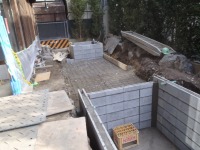 錦鯉 造園,庭池 錦鯉,造園 池,錦鯉池 ブロック