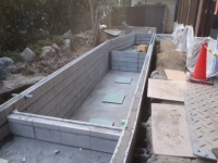 錦鯉 造園,庭池 錦鯉,造園 池,錦鯉池 ブロック