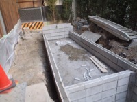 錦鯉 造園,庭池 錦鯉,造園 池,錦鯉池 ブロック