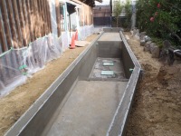 錦鯉 造園,庭池 錦鯉,造園 池,錦鯉池 ブロック