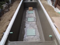 錦鯉 造園,庭池 錦鯉,造園 池,錦鯉池 ブロック