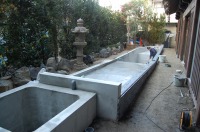 錦鯉 造園,庭池 錦鯉,造園 池,錦鯉池 ブロック