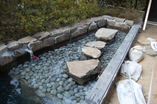 錦鯉 造園,庭池 錦鯉,造園 池,錦鯉池 工事