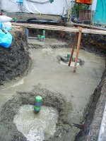 錦鯉 造園,スーパーマリン 濾過,庭池 業者,錦鯉池 施工