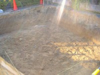 コンクリート水槽 錦鯉,錦鯉池 業者,錦鯉池 施工