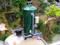 スーパーマリン濾過機 施工