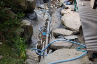 池 リフォーム,池 解体