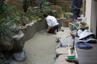 池 リフォーム,池 改修