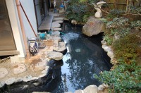 庭池 防水工事,庭池 FRP防水