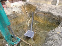 錦鯉 和風池,庭池 施工