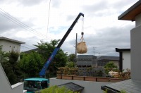 池 リフォーム,錦鯉池 改修,庭池 施工