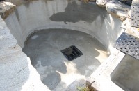 庭池 リフォーム,庭池 左官