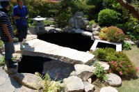 庭池 リフォーム,池用塗料 塗り方