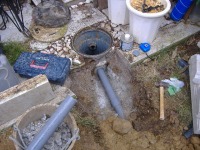 コンクリート池 錦鯉,池作り 業者