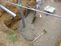 コンクリート池 錦鯉,池作り 業者