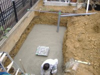 コンクリート池 錦鯉,池作り 業者