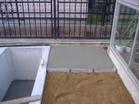 コンクリート池 錦鯉,池作り コンクリート