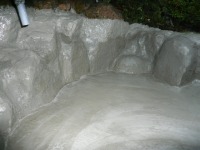 庭池 防水工事,庭池 FRP防水,池 水漏れ修理