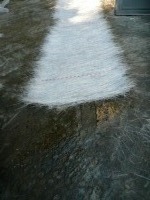 庭池 防水工事,庭池 FRP防水