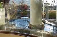 庭池 防水工事,庭池 FRP防水,池 水漏れ