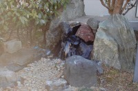 庭池 防水工事,庭池 FRP防水,池 水漏れ