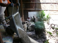 池 リフォーム,錦鯉池 改修,庭池 施工