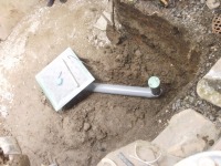 集水ピット 配管