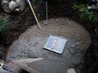 池 リフォーム,錦鯉池 改修,庭池 施工