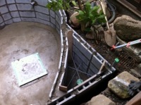 沈殿槽 配管,沈殿槽 庭池