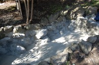 庭池 防水工事,庭池 FRP防水,池 水漏れ