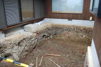 錦鯉 和風池,モダン和風池 施工,錦鯉池 施工