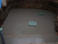 錦鯉 和風池,モダン和風池 施工,錦鯉池 施工