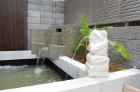 錦鯉 洋風池,洋風池 施工,ウォーターガーデン 噴水