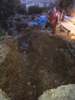 錦鯉 和風池,庭池 施工