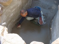 錦鯉 和風池,庭池 施工,和風鑑賞池 左官