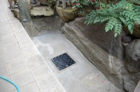 池 リフォーム,池 改修,庭池 集水ピット