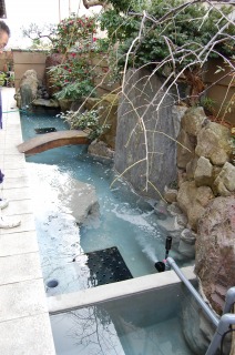 池 リフォーム,池 改修,庭池 スーパーマリン濾過機