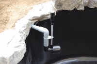 錦鯉 和風池,モダン和風池 施工,錦鯉池 アクアジェット