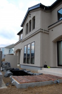 錦鯉 造園,スーパーマリン 濾過,庭池 業者,錦鯉池 施工