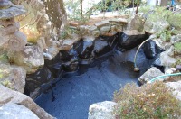 庭池 防水工事,庭池 FRP防水,池 水漏れ修理