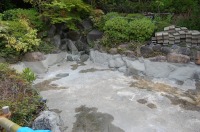 庭池 防水工事,庭池 FRP防水,池 水漏れ修理