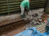 コンクリート池 錦鯉,池作り 業者,錦鯉池 作り