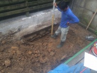 コンクリート池 錦鯉,池作り 業者,錦鯉池 作り