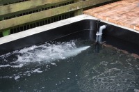 庭池 CAD,庭池 図面,錦鯉池 アクアジェット