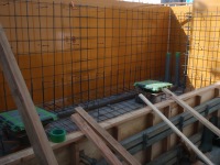 コンクリート水槽 アロワナ,コンクリート水槽 低水配管