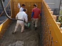 コンクリート水槽 アロワナ,コンクリート水槽 型枠