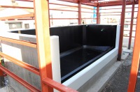 コンクリート水槽 アロワナ,コンクリート水槽 FRP防水