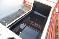 コンクリート水槽 アロワナ,コンクリート水槽 FRP防水