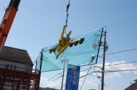 コンクリート水槽 アロワナ,コンクリート水槽 窓付